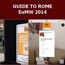 “GUIDE TO ROME” EuMW 2014